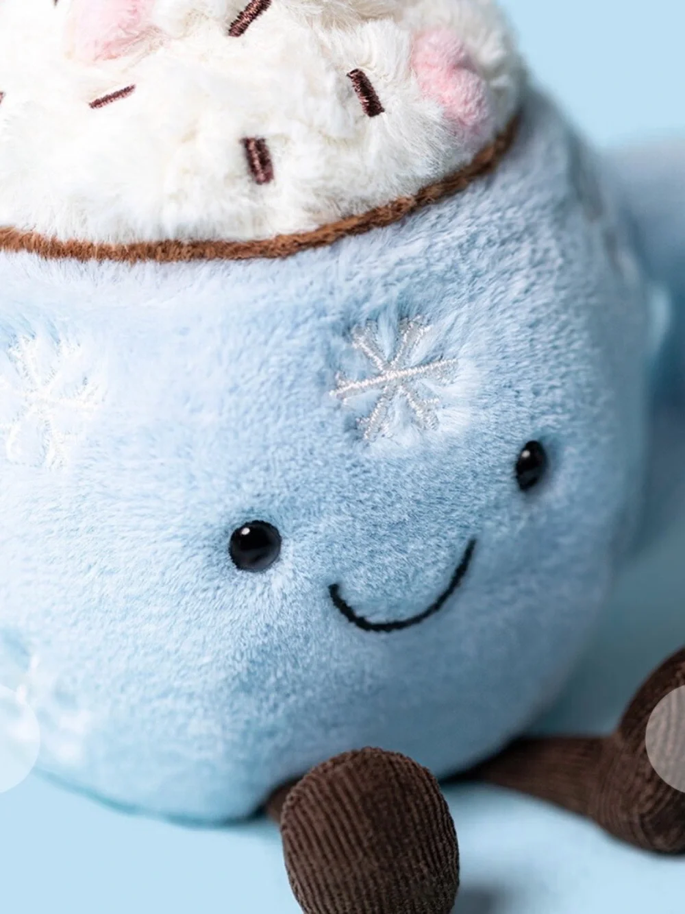 Jellycat Amuseables Hot Chocolate with Marshmallows (retired) with Dustbag